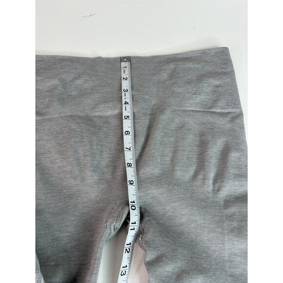 Blanqi Maternity Leggings, Medium, Grey, Stretch Leggings, Striped Legs - Picture 9 of 9